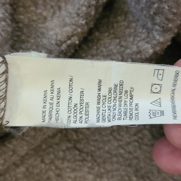 arrow Tan Quarter-Zip Pullover Jacket - Picture 5 of 6